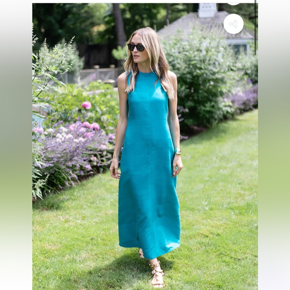 NWT Julia Amory Jane Dress in Jade
